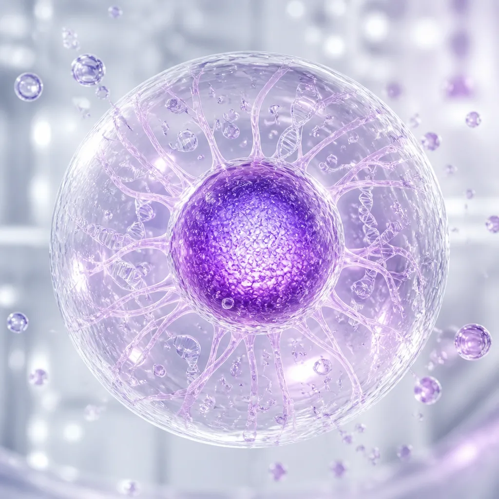 Healthy cell illustration