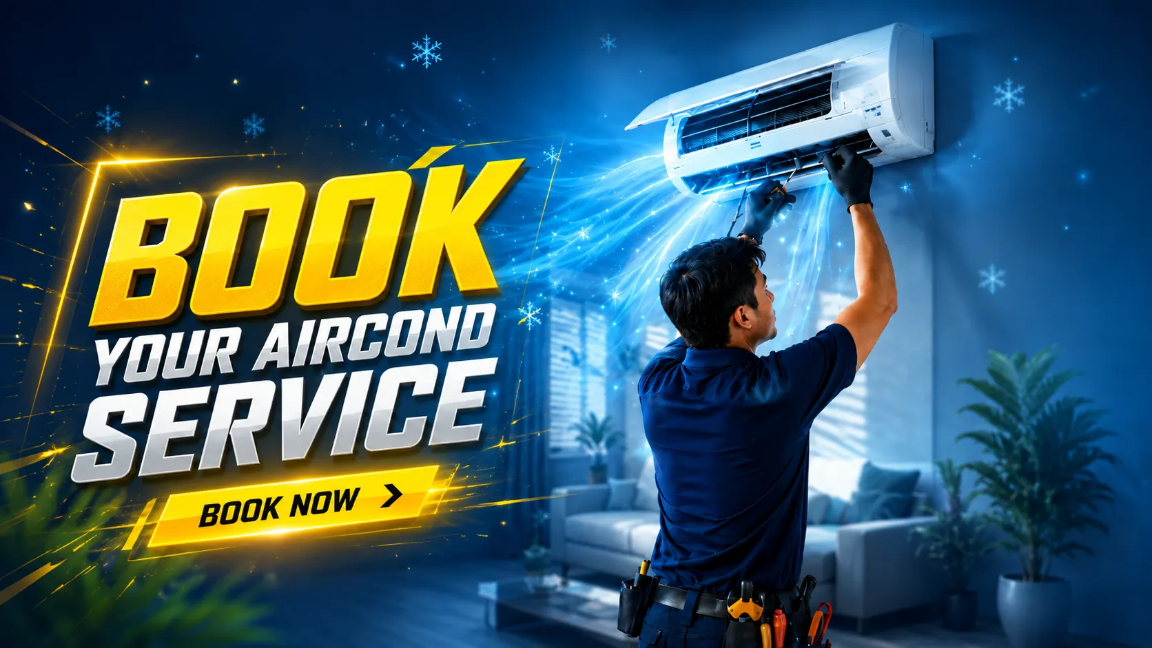 Contact SMART HOME AIRCOND for aircond service in Klang Valley