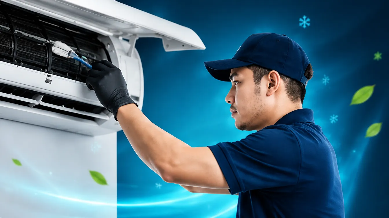 Aircond maintenance service by SMART HOME AIRCOND